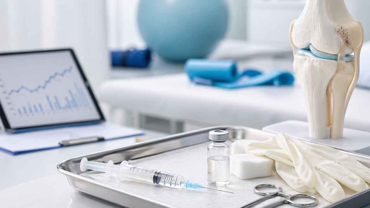 Kinetoterapie după infiltrație cu acid hialuronic